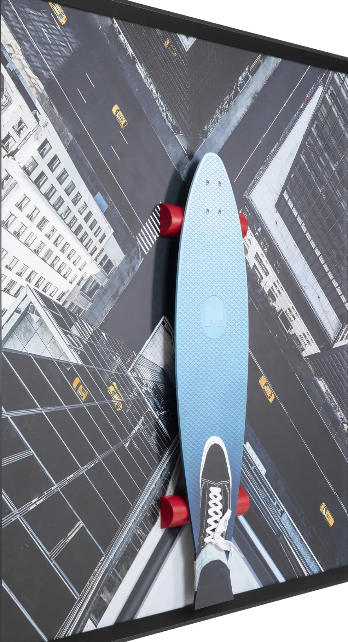KARE24.se Tavla Skyline Skater - Inramad, 149x149cm - KARE Design Clearance