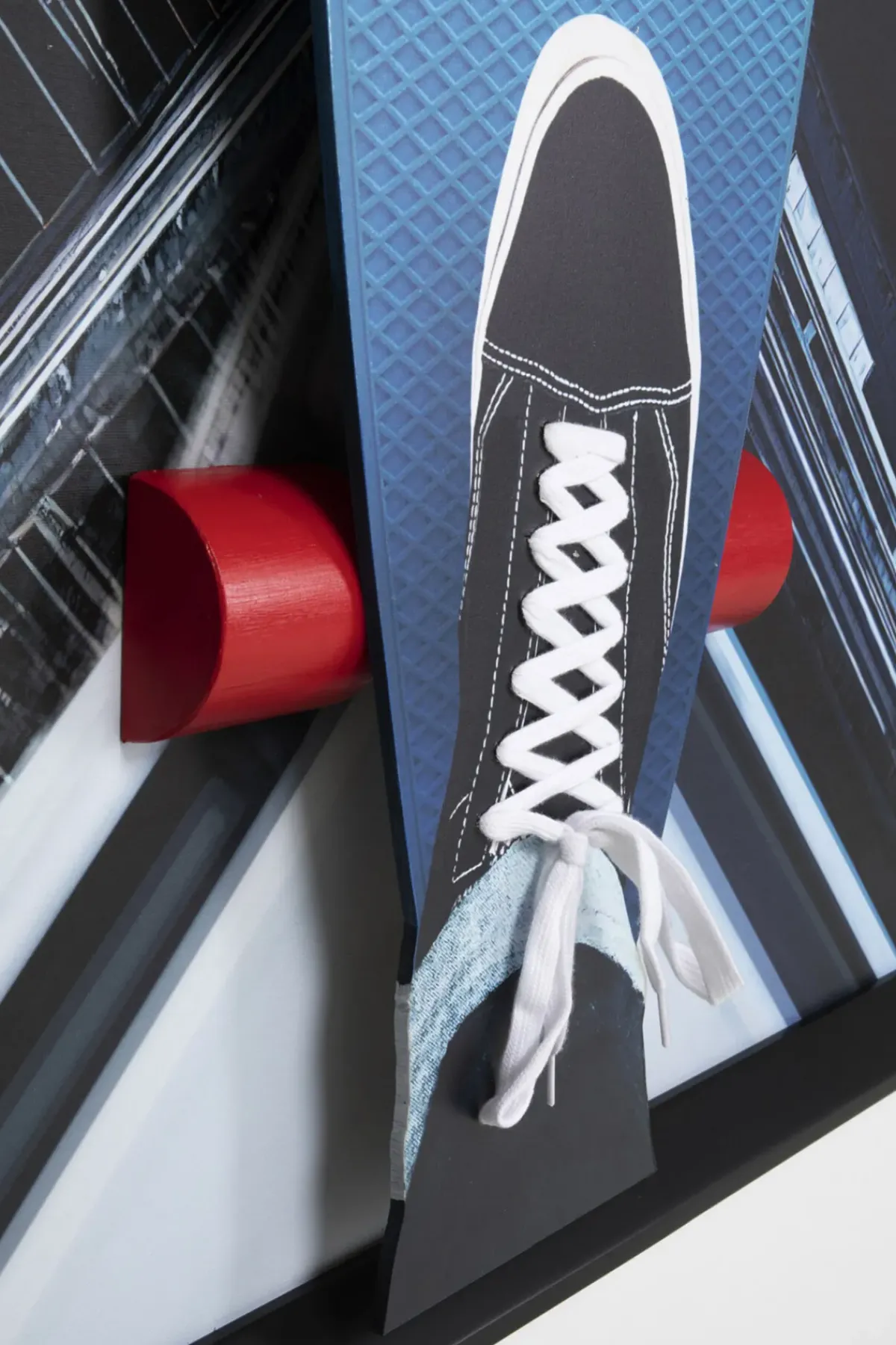 KARE24.se Tavla Skyline Skater - Inramad, 149x149cm - KARE Design Clearance