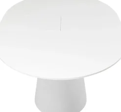 KARE24.se Utdragbart Bord Benvenuto - Ovalt Bord Vit, 200-250x110cm - KARE Design Discount
