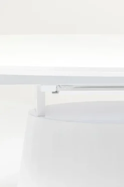 KARE24.se Utdragbart Bord Benvenuto - Ovalt Bord Vit, 200-250x110cm - KARE Design Discount