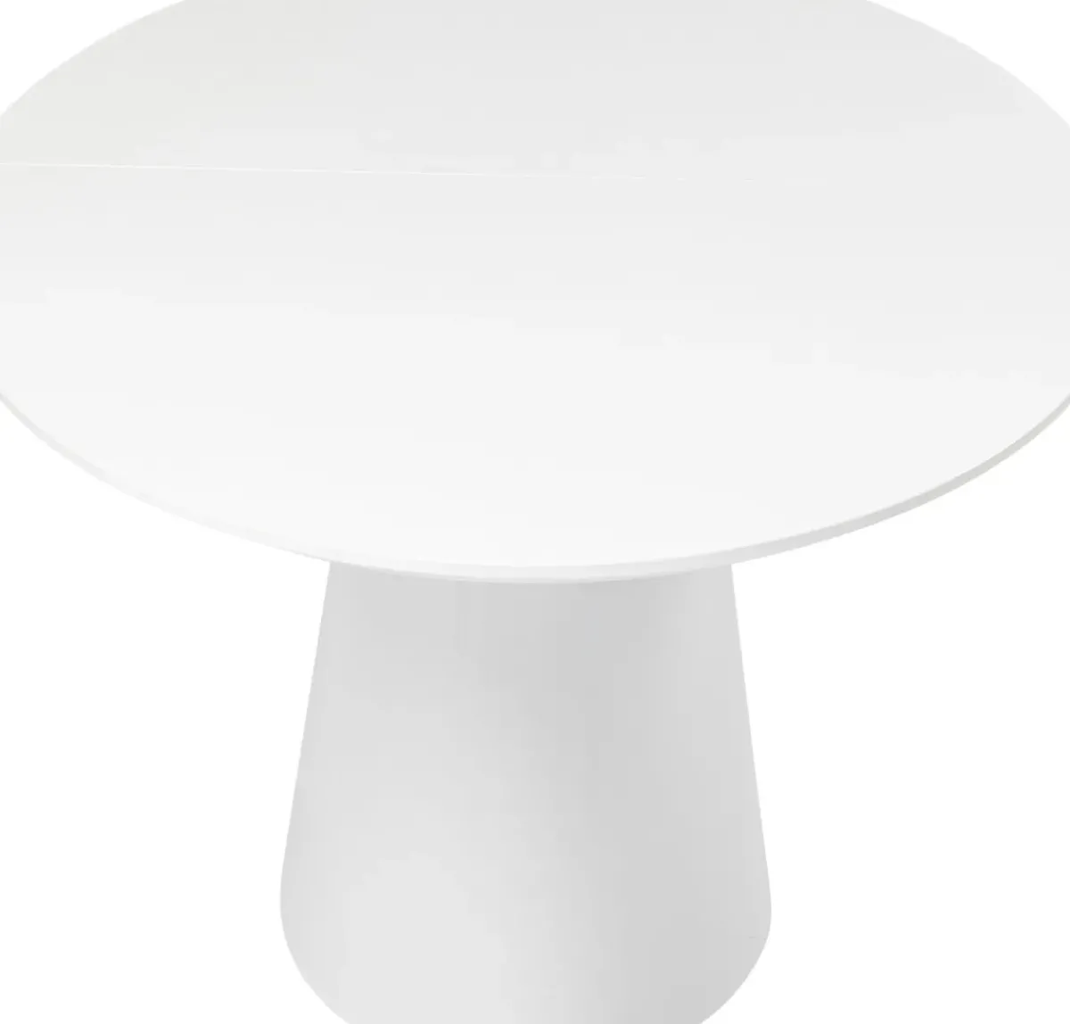 KARE24.se Utdragbart Bord Benvenuto - Ovalt Bord Vit, 200-250x110cm - KARE Design Discount