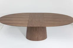 KARE24.se Utdragbart Bord Benvenuto - Ovalt Bord Valnöt, 200-250x110cm - KARE Design Outlet