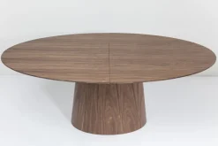 KARE24.se Utdragbart Bord Benvenuto - Ovalt Bord Valnöt, 200-250x110cm - KARE Design Outlet