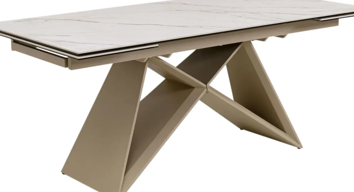 KARE24.se Utdragbart Bord Nelly - Greige 180(40+40)x90cm - KARE Design Best