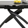 KARE24.se Utdragbart Bord Twist - Svart, 120(30+30)x90cm - KARE Design Online