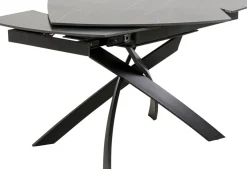 KARE24.se Utdragbart Bord Twist - Svart, 120(30+30)x90cm - KARE Design Online