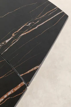 KARE24.se Utdragbart Bord Twist - Svart, 120(30+30)x90cm - KARE Design Online