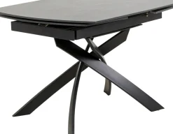 KARE24.se Utdragbart Bord Twist - Svart, 120(30+30)x90cm - KARE Design Online