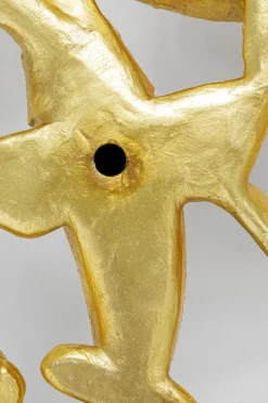 KARE24.se Väggdekoration School of Koi - Guld Ø160cm - KARE Design Outlet