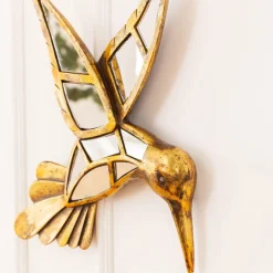 KARE24.se Väggdekor Hummingbird - Spegel Kolibri, 32cm - KARE Design Outlet