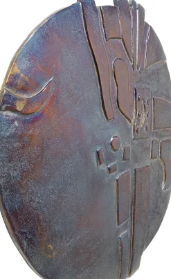 KARE24.se Väggdekor Kala Antique - Antracit, Ø45cm - KARE Design Sale