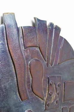 KARE24.se Väggdekor Kala Antique - Antracit, Ø45cm - KARE Design Sale