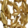 KARE24.se Väggdekor School of Koi - Guld Ø102cm - KARE Design Best