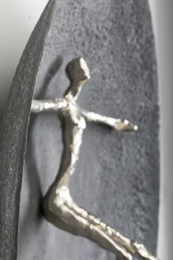 KARE24.se Väggdekor Umano - Silver, Ø60cm - KARE Design New