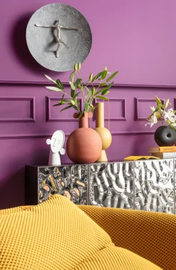 KARE24.se Väggdekor Umano - Silver, Ø60cm - KARE Design New