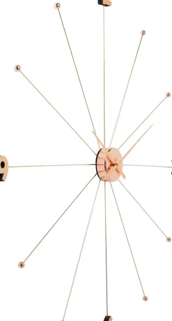 KARE24.se Väggklocka Like Umbrella, Rosegold Ø100 - KARE Design