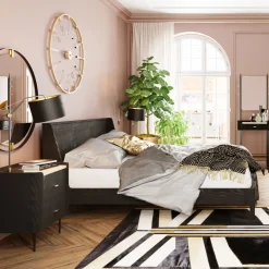 KARE24.se Väggklocka Visible Sticks - Stor Klocka i Mässing och Plexi, Ø92cm - KARE Design Online