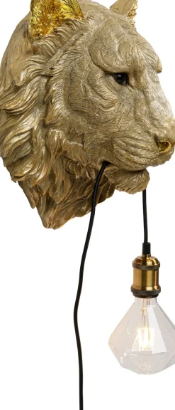 KARE24.se Vägglampa Tiger Head - Guld - KARE Design Hot