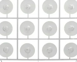 KARE24.se Vägglampa Ufo - 12 Lampor i Ram Krom/Glas, 139x184cm - KARE Design Sale