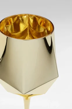 KARE24.se Vinglas Diamond - Guld - KARE Design New