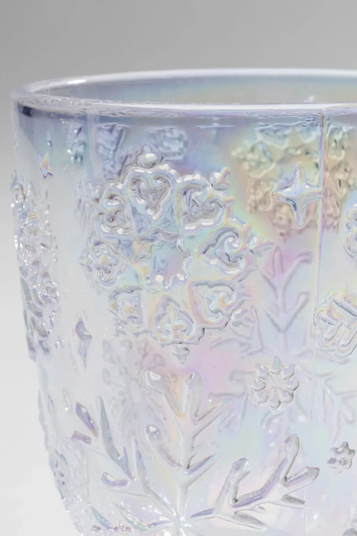 KARE24.se Vinglas Ice Flowers - Flerfärgad - KARE Design Online