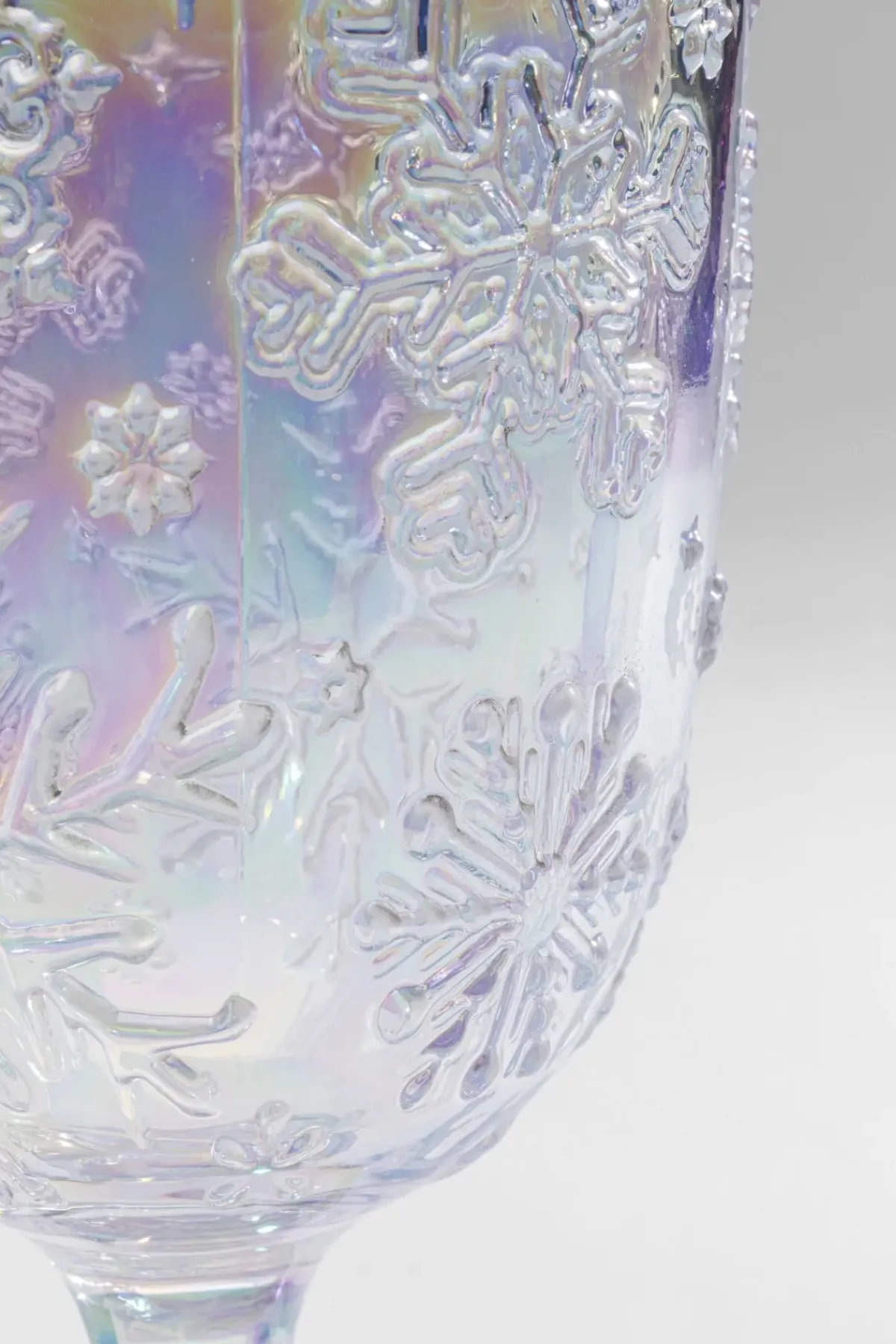 KARE24.se Vinglas Ice Flowers - Flerfärgad - KARE Design Online