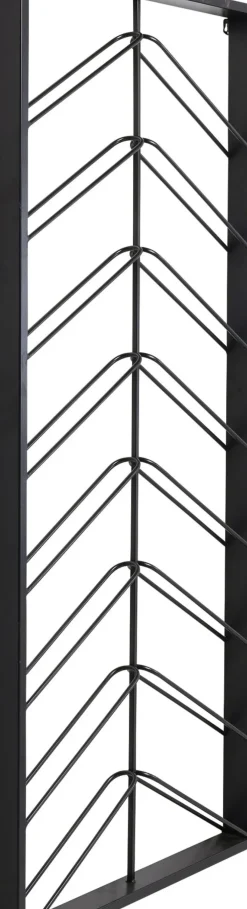 KARE24.se Vinhylla Bistro - Vägghängt Vinställ Svart, 70x160cm - KARE Design Clearance