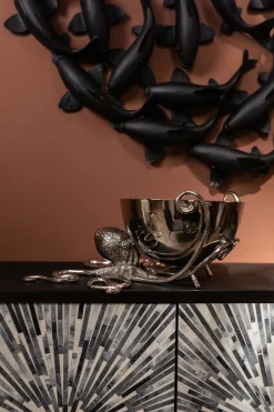 KARE24.se Vinkylare Octopus - Dekorativ Vinkylare Silver - KARE Design Online