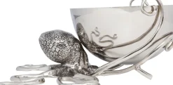KARE24.se Vinkylare Octopus - Dekorativ Vinkylare Silver - KARE Design Online
