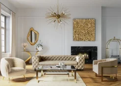 KARE24.se VIP Bagagevagn Vegas - Guld - KARE Design Best