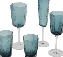 KARE24.se Vitvinsglas Cascata - Blå - KARE Design Sale