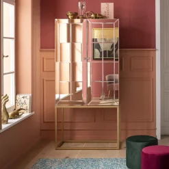 KARE24.se Barskåp Luxury - Champagnefärgat Spegelglas - KARE Design