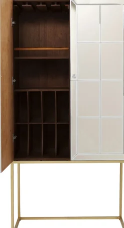 KARE24.se Barskåp Luxury - Champagnefärgat Spegelglas - KARE Design