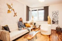 KARE24.se Bäddsoffa Milchbar - Beige, 219cm - KARE Design Clearance