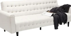 KARE24.se Bäddsoffa Milchbar - Beige, 219cm - KARE Design Clearance