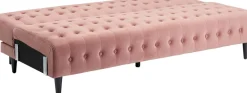 KARE24.se Bäddsoffa Milchbar - Mauve, 219cm - KARE Design Online
