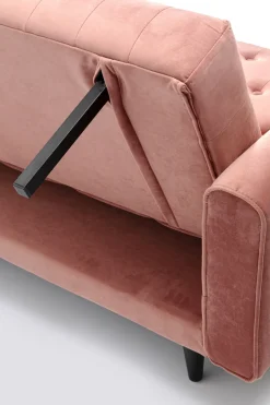 KARE24.se Bäddsoffa Milchbar - Mauve, 219cm - KARE Design Online
