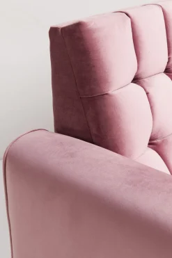 KARE24.se Bäddsoffa Milchbar - Mauve Sammet, 230cm - KARE Design New