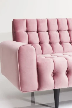 KARE24.se Bäddsoffa Milchbar - Mauve Sammet, 230cm - KARE Design New