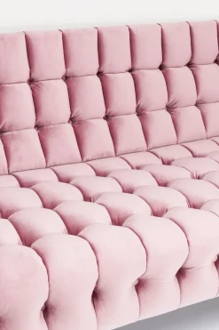 KARE24.se Bäddsoffa Milchbar - Mauve Sammet, 230cm - KARE Design New