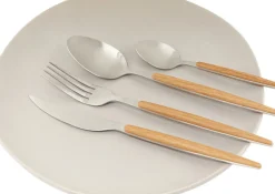 KARE24.se Bestick Paris - Natur/Silver, Matt, (16/del) - KARE Design Sale