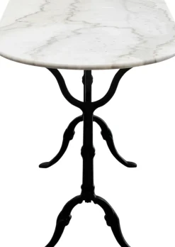 KARE24.se Bistro cafébord Kaffeehaus - Ovalt, Vitt, 120x60cm - KARE Design