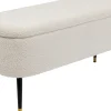 KARE24.se Bänk Rico - Förvaring, Vit, 109cm - KARE Design