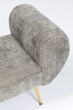 KARE24.se Bänk Trono - Grå, 100cm - KARE Design Clearance