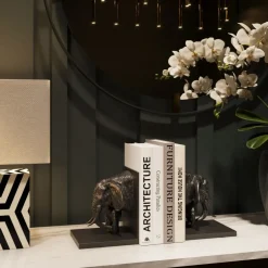 KARE24.se Bokstöd Elephant Family, 2-set - KARE Design Online