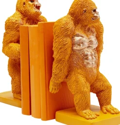KARE24.se Bokstöd Gorilla Orange, 2 st. - KARE Design Outlet