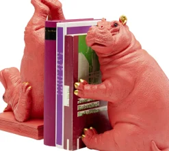 KARE24.se Bokstöd Hippo Rosa, 2 st. - KARE Design Online