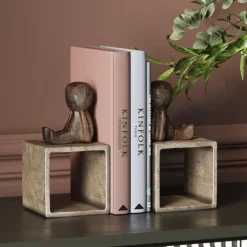 KARE24.se Bokstöd Little Guys - Antik finish, 2-set - KARE Design Online