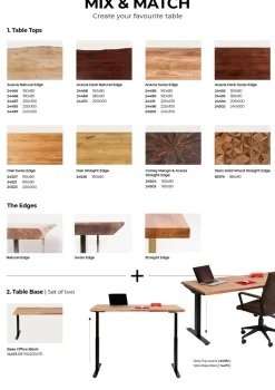 KARE24.se Bordsben Tavola Office Svart - KARE Design Sale