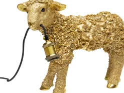 KARE24.se Bordslampa Animal Flower Sheep - guld 36cm - KARE Design Clearance